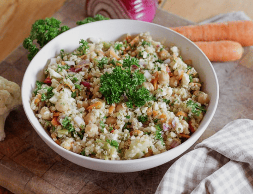 Cauliflower Quinoa Salad