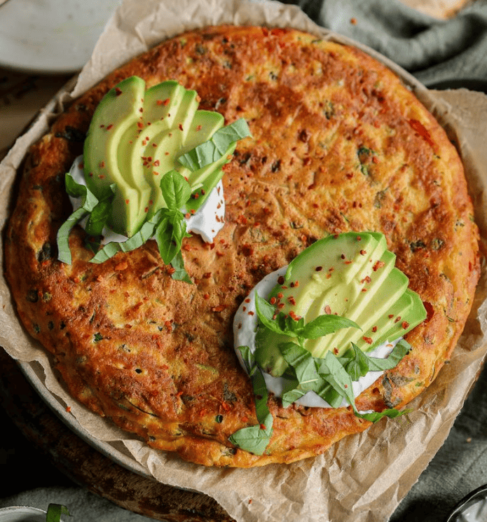 Simple Chickpea Frittata